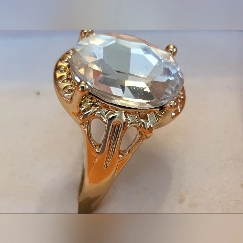 New Western Ring Waterish Lightning Color for women, Size 9 1/2, T1B7I, T5
